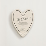 modern heart Novelty Enclosure Cards