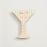 Resort Stripes Novelty Enclosure Cards