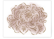 dancing in the garden Novelty Enclosure Cards