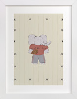 Little All-Stars - Elephant Nursery Art Prints