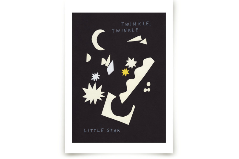 Twinkle, Twinkle Little Star Nursery Art Prints by Elliot Stokes | Minted
