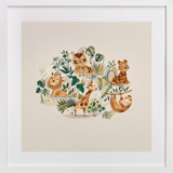 Wild Nursery Art Prints