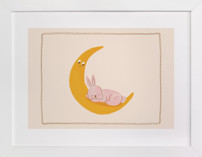 Sleeping Bunny Nursery Art Prints