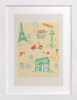 In Paris Nursery Art Prints