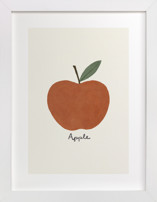 Round Fruit Duo 1 Nursery Art Prints