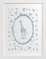 Safari Heirloom 3 Nursery Art Prints
