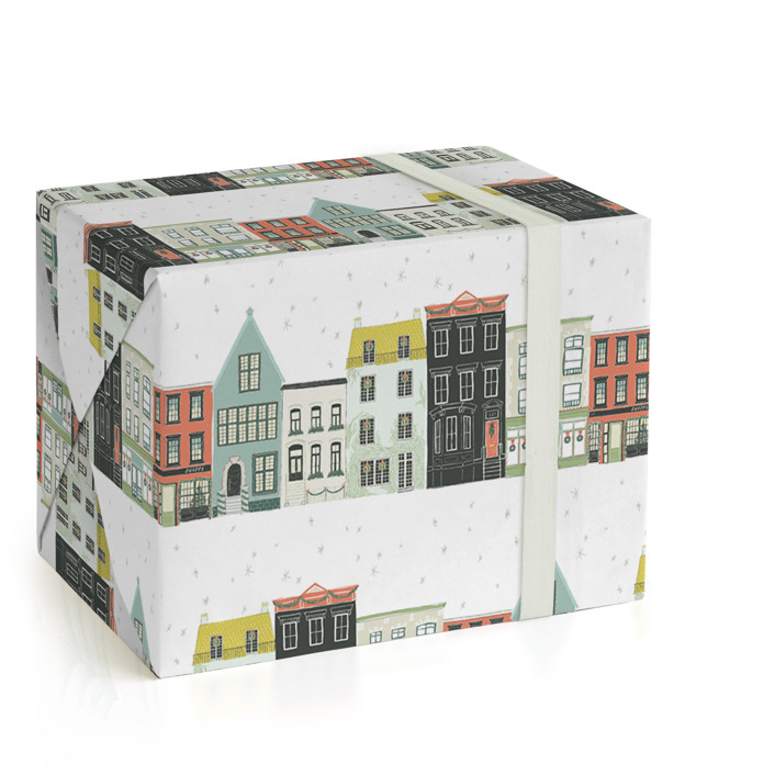 Main Street Wrapping Paper Sheets
