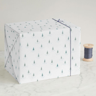Julgran Wrapping Paper Sheets
