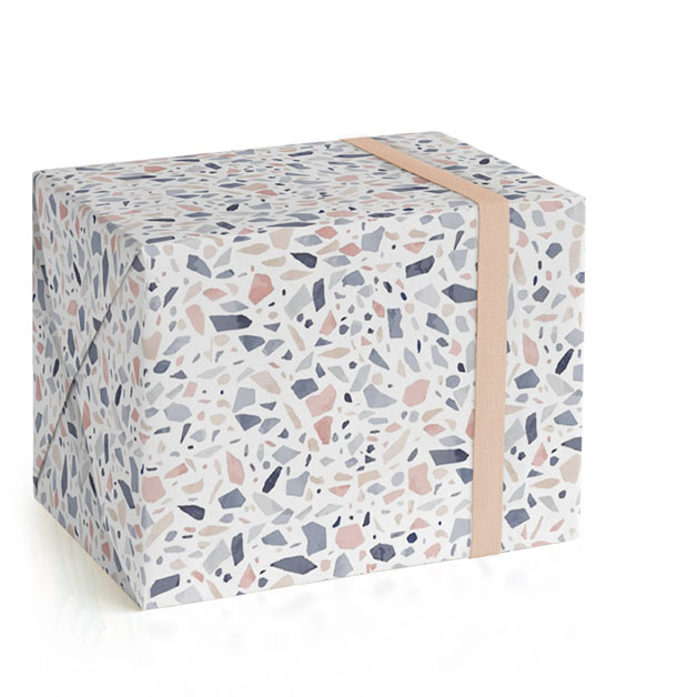 Modern Terrazzo Wrapping Paper Sheets
