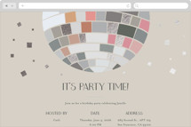 Disco Ball Birthday Online Birthday Invitations