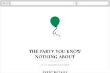 What Party? Online Birthday Invitations