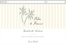 Sway Online Bachelorette Party Invitations