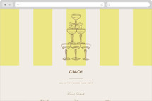 Campania Online Dinner and Cocktail Party Invitations