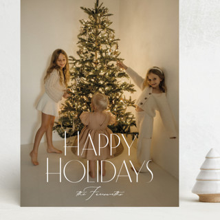 Noël classique Grand Holiday Cards