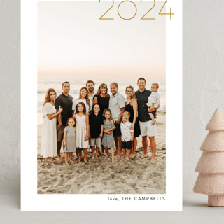 golden 2024 Grand Holiday Cards