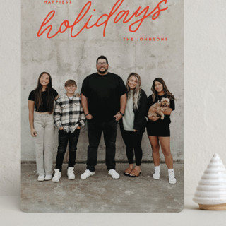 Merry Monoline Grand Holiday Cards