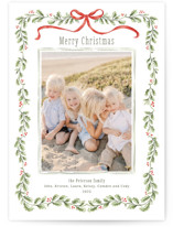 Holly Garland and Bow by Paula Pecevich