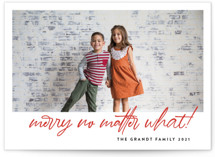 No Matter What Grand Holiday Cards