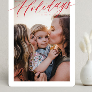 Calligraphy Christmas Grand Holiday Cards