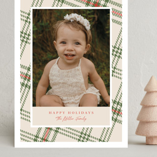 Tartan Plaid Grand Holiday Cards