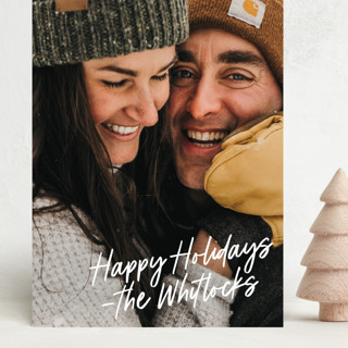 Casual Note Grand Holiday Cards