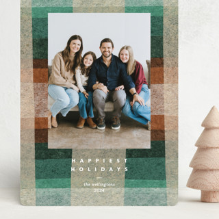 Plaid Paper Grand Holiday Cards