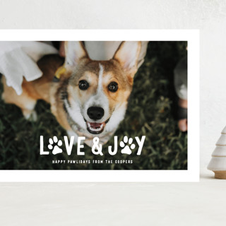 Puppy Love and Joy Grand Holiday Cards