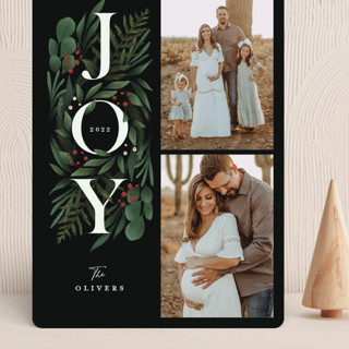 Luxe Foliage Grand Holiday Cards