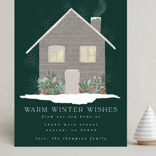 Warm Winter Wishes Grand Holiday Cards