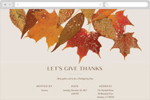Gilded Autumn Leaves
