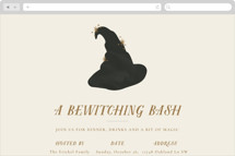 Bewitching bash Online Holiday Party Invitations