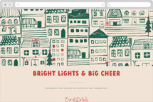 Festive Home Online Holiday Party Invitations