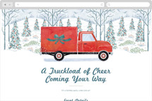 Moving Along Online Holiday Party Invitations