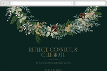 Holiday Vine Online Holiday Party Invitations