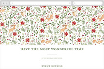 Highlands Online Holiday Party Invitations