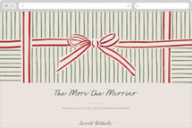 Holiday Wrap Online Holiday Party Invitations
