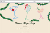 Friendmas Party Online Holiday Party Invitations