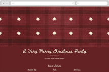 Cozy & Bright Online Holiday Party Invitations