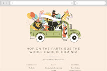 Online Kids Birthday Invitations
