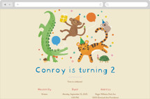 Online Kids Birthday Invitations