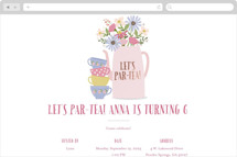 Online Kids Birthday Invitations