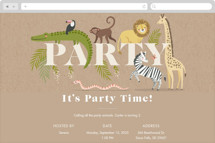 Online Kids Birthday Invitations