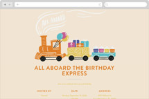 Online Kids Birthday Invitations