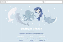 Undersea Birthday by Jennifer Holbrook
