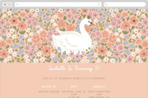 Lovely Celebration Online Kids Birthday Invitations