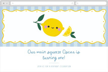 Lemons Online Kids Birthday Invitations