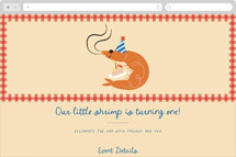 Party Prawn Online Kids Birthday Invitations