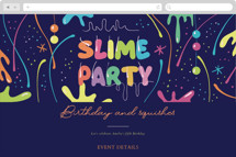 SoSlime Online Kids Birthday Invitations