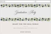 Hats Off Online Party Invitations