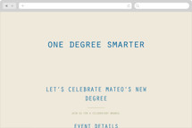 degree Online Party Invitations